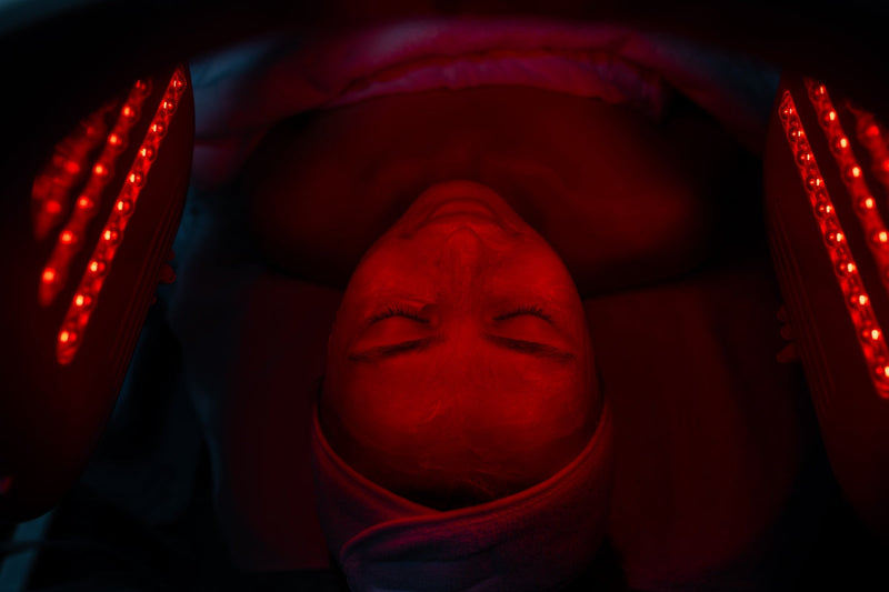 Women undergoing red light therapy at spa wondering, “Is all red light therapy the same_”