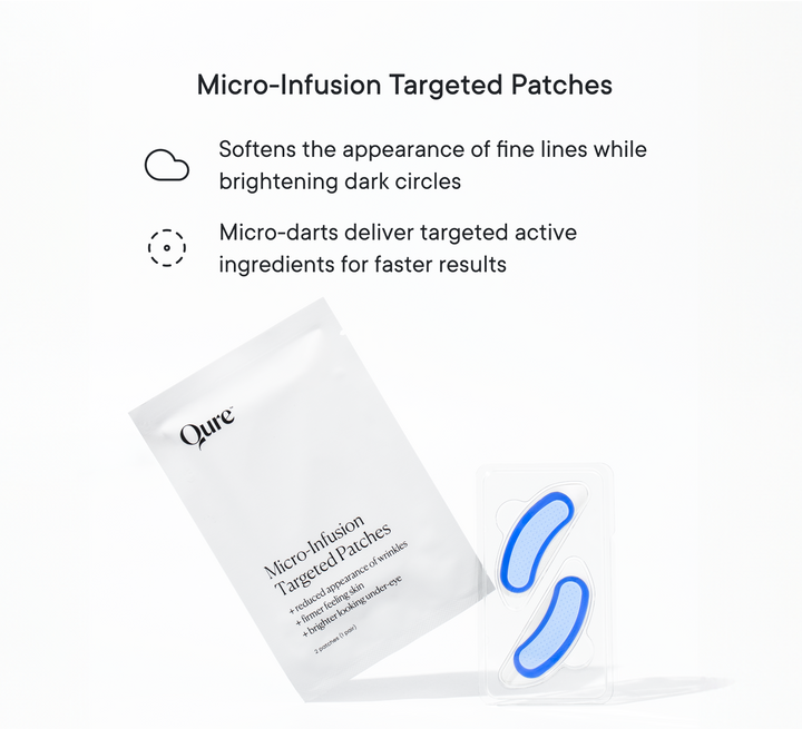 Qure Micro-Infusion Targeted Patches for fine lines & dark circles