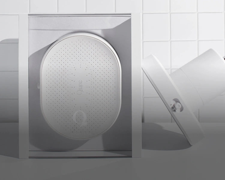 Modern White Showerhead